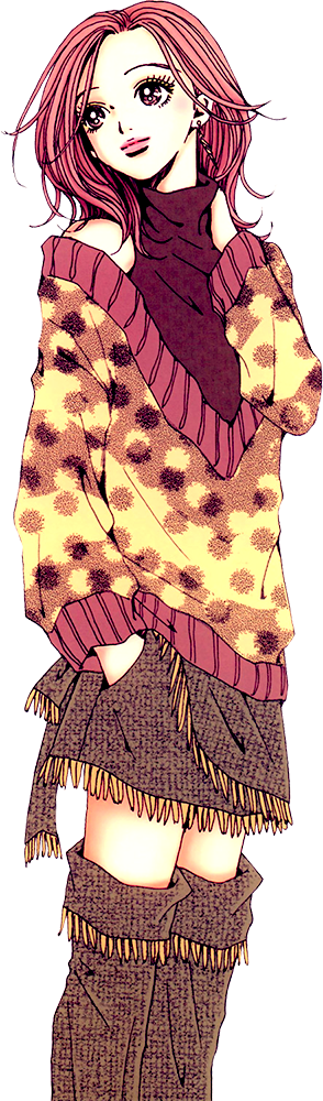 Profile character portrait